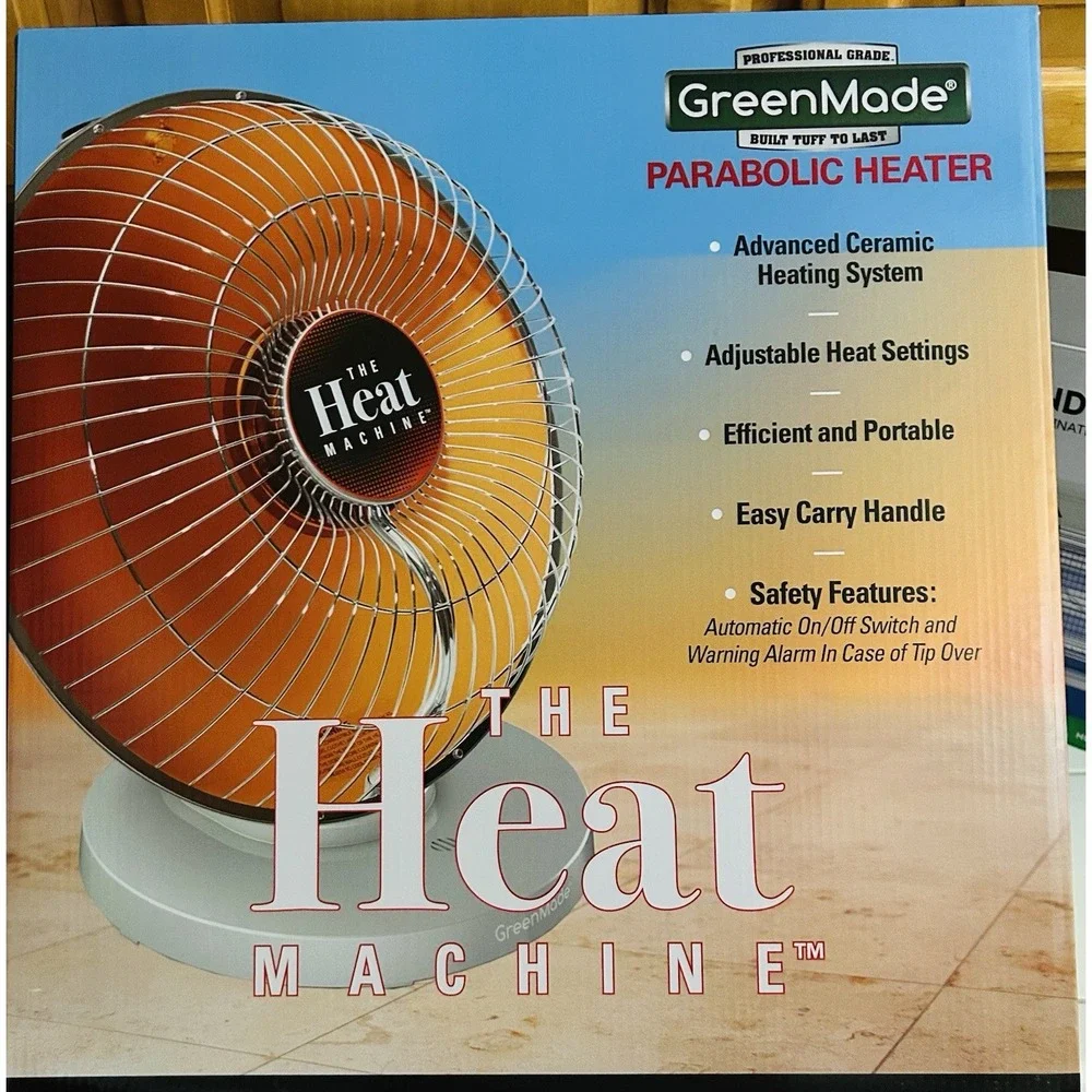 Greenmade The Heat Machine Parabolic Heater MG1949 - 2257172
